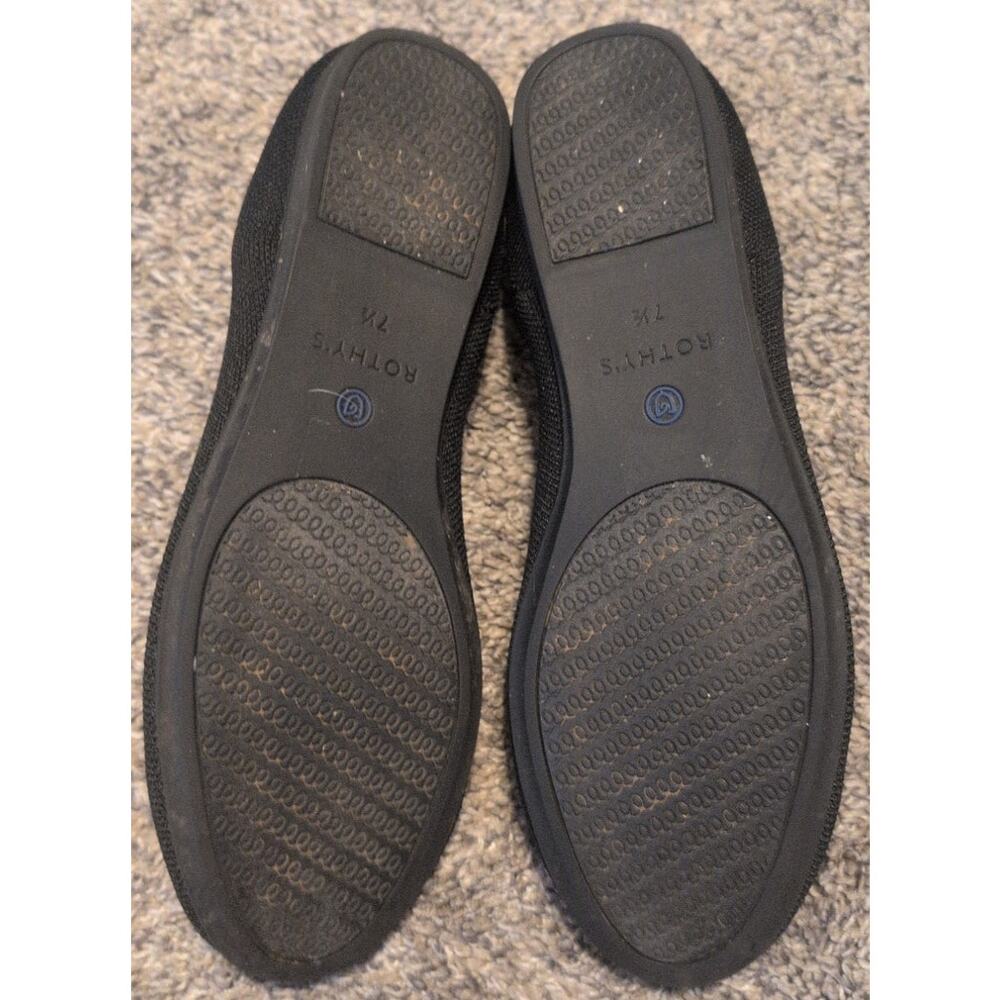 Rothy’s The Daily Flat Black Size 7.5 – Good Condition - Picture 3 of 4